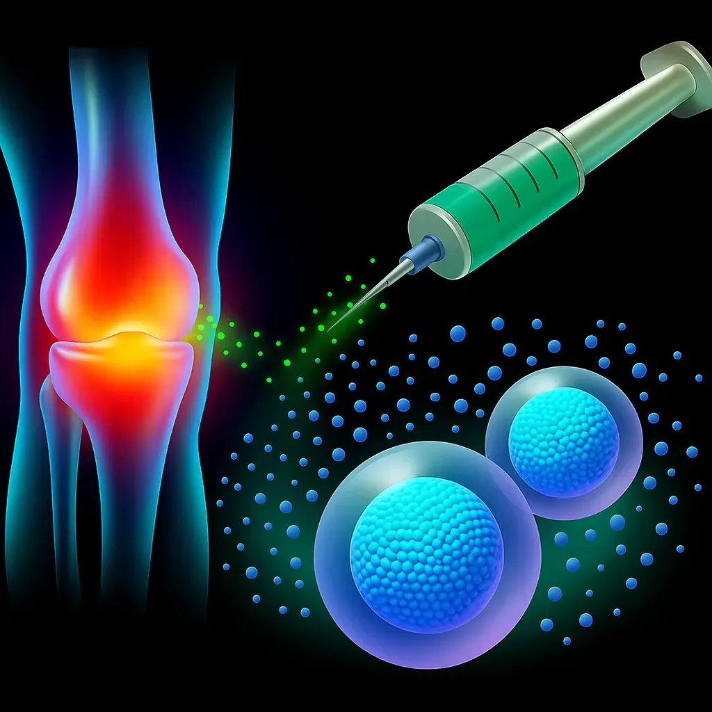 Image-guided knee injection at XCELLS Regeneration Clinic
